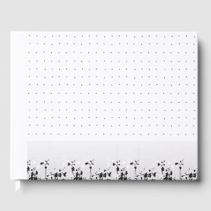 Livre D'or Un décor blanc propre avec de minuscules points ép