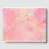 Livre D'or Un petit papillon est sur le Baby shower Way (Verso)