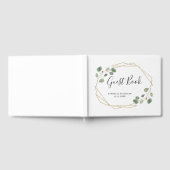 Livre D'or Une végétation simple d'eucalyptus | Géométrique (Complet)