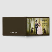 Livre D'or Unique Mariage gothique d'Halloween (Complet)