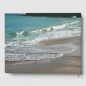 Livre D'or Vagues sur la plage bleu turquoise Océan (Verso)