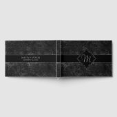 Livre D'or Velvety Onyx Damask | Black Vampy Grunge personnal (Complet)