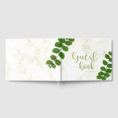 Livre D'or Vert Chic de Mariage (Complet)