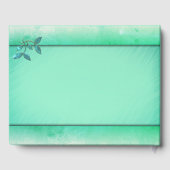 Livre D'or Vert de mer chic (Verso)