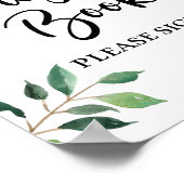 Livre d'or vert Mariage ou signe de fête (Coin)