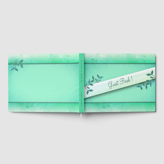 Livre D'or Vert mer chic (Complet)