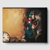 Livre D'or Victorian Steampunk Elegance Mariage (Verso)