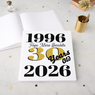 Livre D'or Vintage 1996 30e anniversaire