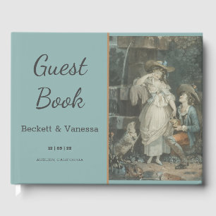Livre D'or Vintage heureux couple