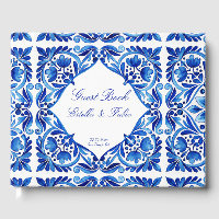 Vintage Talavera Azulejo tuile bleue mariage perso