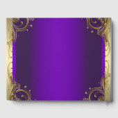 Livre d'or violet et or (Verso)