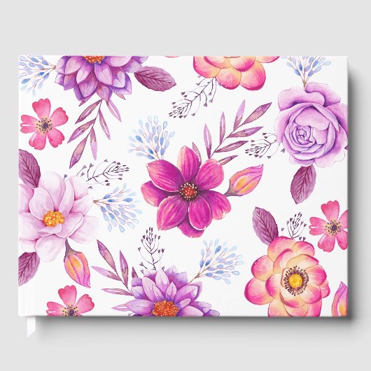 Livre D'or Violet rose (Recto)