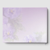 Livre D'or Violets et lavande (Verso)