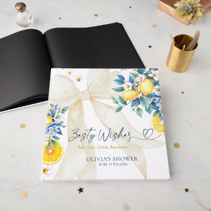 Livre D'or Vœux Piquants Fête de Naissance Bébé Italien Amalf