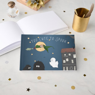 Livre D'or Vœux pour bébé   Baby Shower Petite Sorcière Migno