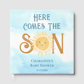 Livre D'or Voici Le Baby shower Fils (Recto)