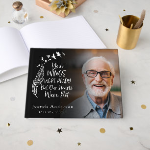 Livre D'or Vos Ailes Étaient Prêts Photo Funérailles commémor
