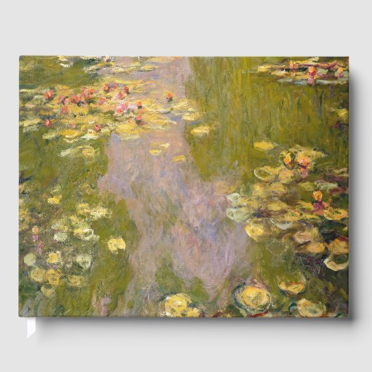 Livre D'or Water Lilies 1919 Claude Monet (Recto)