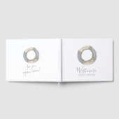 Livre D'or Watercolor Live Preserver Beach House (Complet)