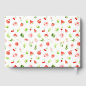 Livre D'or Watermelon and Pomegranate Wedding (Verso)