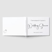 Livre d'or Wedding shower de script moderne (Complet)