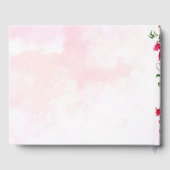 Livre D'or Wedding shower forestier tropical des Bougainvilli (Verso)