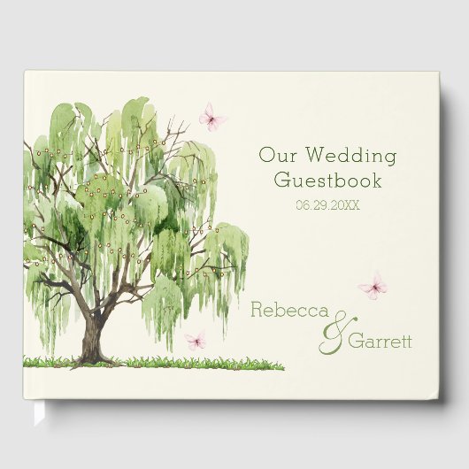Livre d'or Weeping Willow Mariage Suite (Recto)