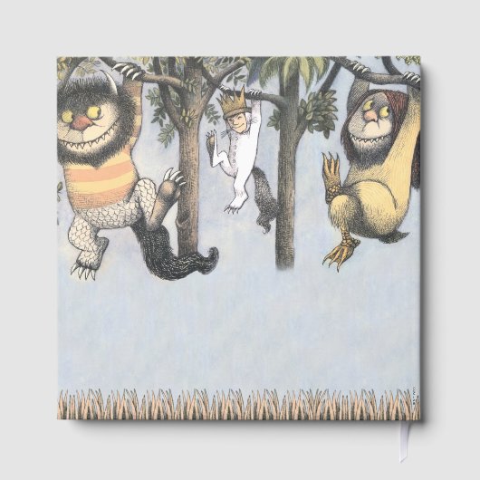 Livre D'or Where the Wild Things Are Baby Shower (Verso)