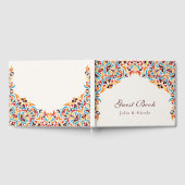 Livre D'or Whimsical Luxury ivoire Floral Style Mariage front (Complet)