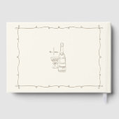 Livre D'or Whimsical Retro Hand Drawn Wedding (Verso)