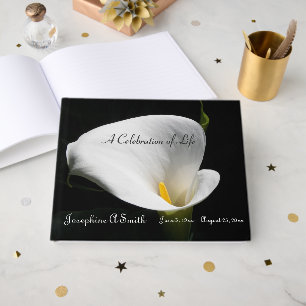 Livre D'or White Calla Lily Floral Service
