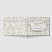 Livre D'or White Gold Great Gatsby Art Déco Mariage des année (Complet)