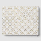 Livre D'or White Great Gatsby Art Déco Gold Mariage (Verso)