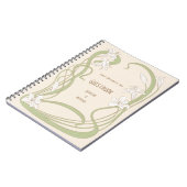 Livre d'or White Lilies (Côté gauche)