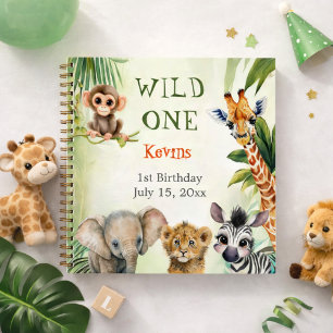Livre d'or Wild One Safari 1er Anniversaire