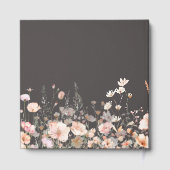 Livre D'or Wildflower Spring Blush Pink Floral Wedding (Verso)