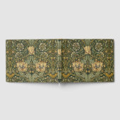 Livre D'or William Morris Honeysuckie Vert Jaune (Complet)