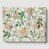 Livre D'or William Morris Jasmine Garden Flower Classic (Verso)