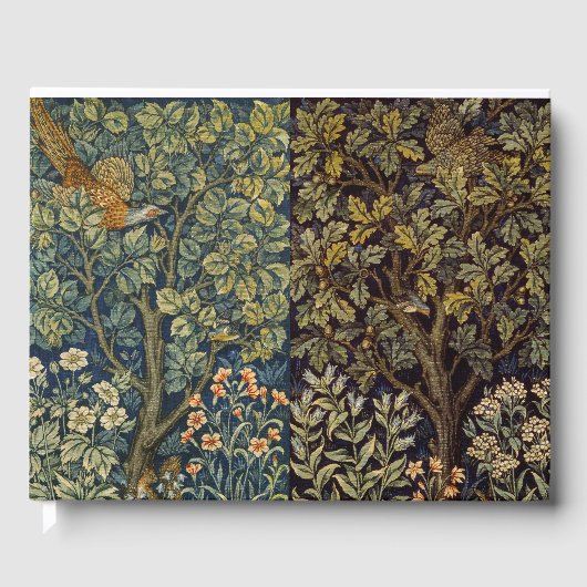 Livre D'or William Morris - Pheasant Bird Tree Botanical (Recto)