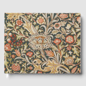Livre D'or William Morris Trent Garden Flower Classic Botanic (Recto)