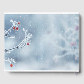 Livre D'or Wonderland Branches Blue (Verso)