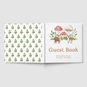 Livre D'or Woodland Deer Baby Shower (Complet)