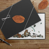 Livre D'or Woodland Storybook Voeux pour le Baby shower