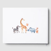 Livre D'or Young Wild And Three Safari 3e fête d'anniversaire (Verso)