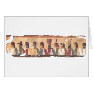 Livre égyptien antique du jugement mort