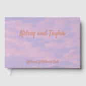 Livre en feuille à motif amoureux Nuage de rêve (Recto)