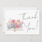 Livre Floral Merci (Devant)