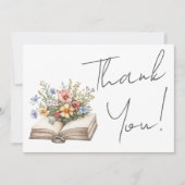 Livre Floral Merci (Devant)