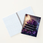 Livre Gothique Fleur Violet (Intérieur)