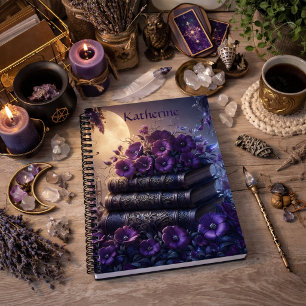 Livre Gothique Fleur Violet